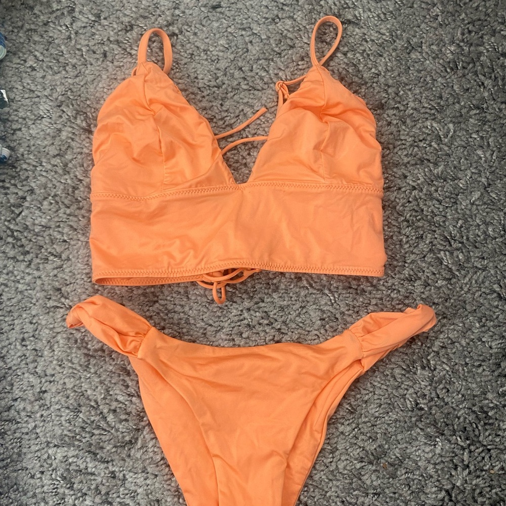 Frankie’s Bikini Orange Set